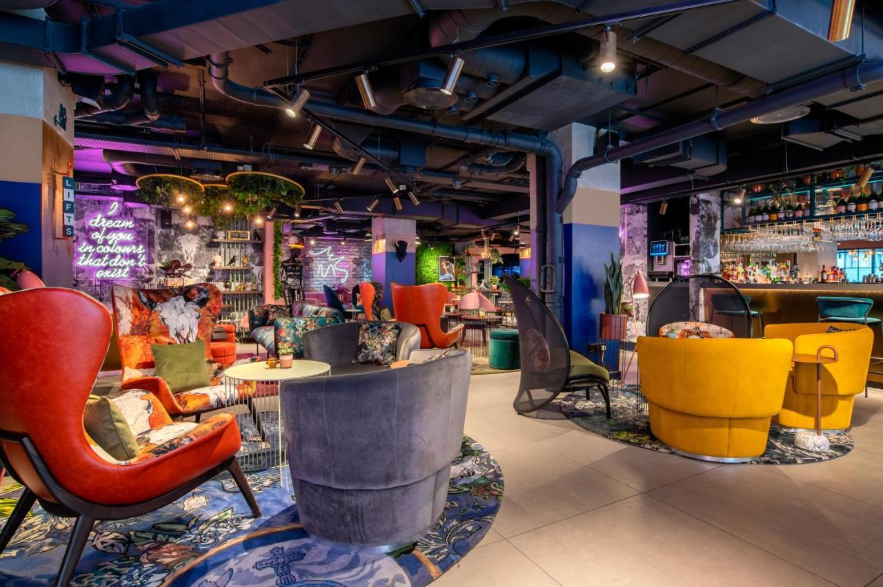 Yotel Manchester Deansgate מראה חיצוני תמונה Interior of the hotel