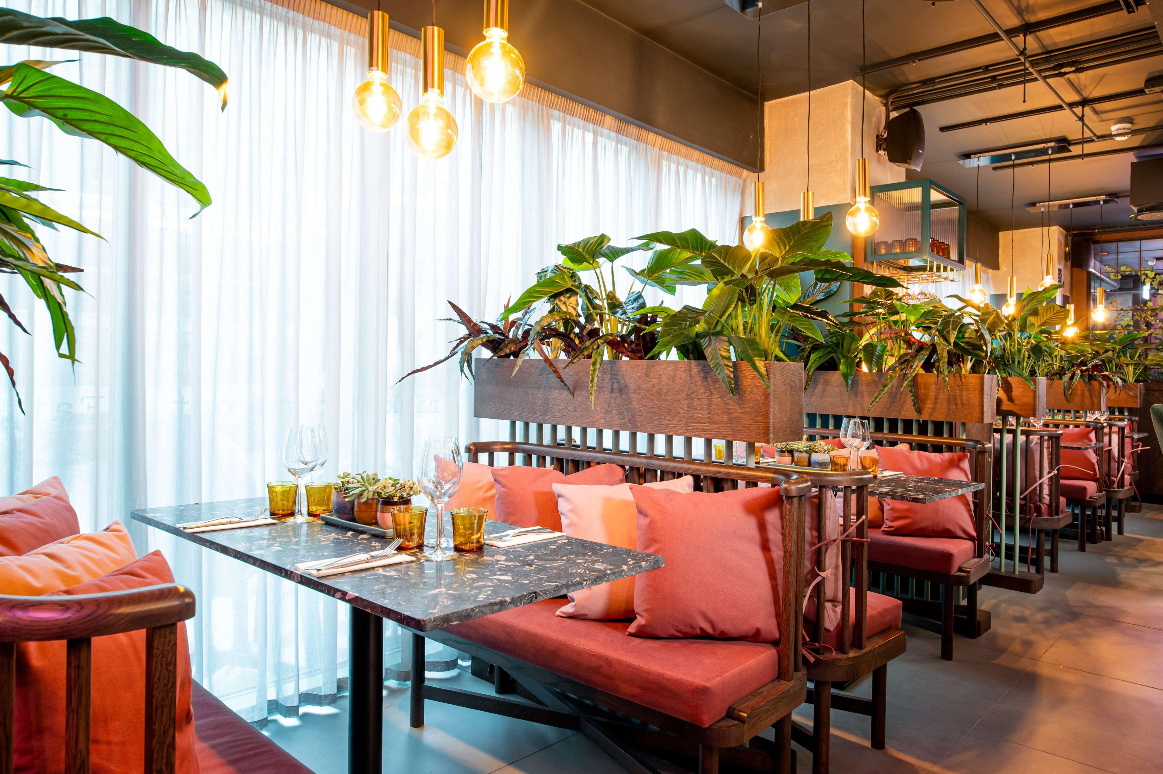 Yotel Manchester Deansgate מראה חיצוני תמונה Interior of the restaurant